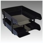 1757/B - Omega Office Tray - Letra Black - Image 3