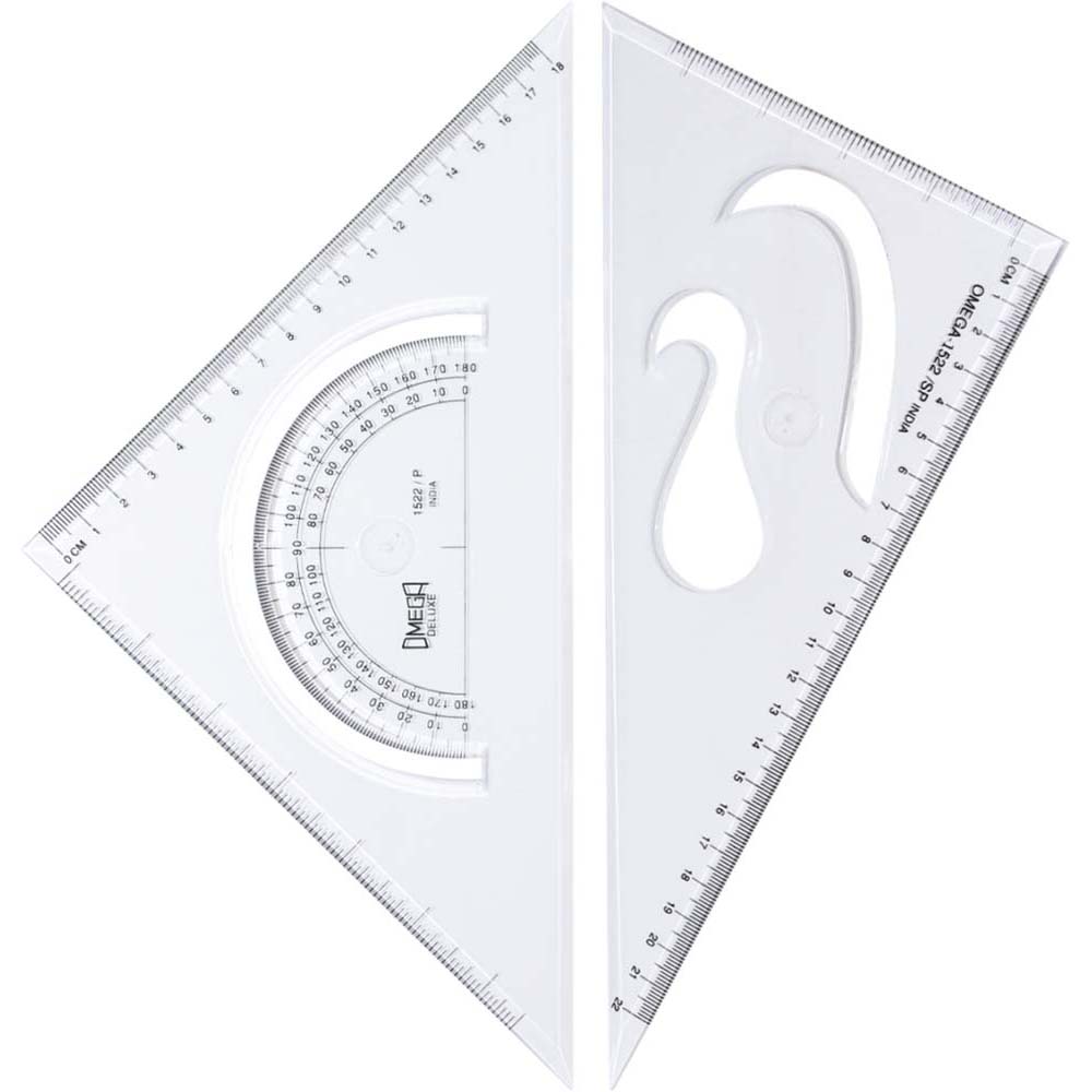 1522P-Omega Set Square Deluxe 20 X 25 BFCMP