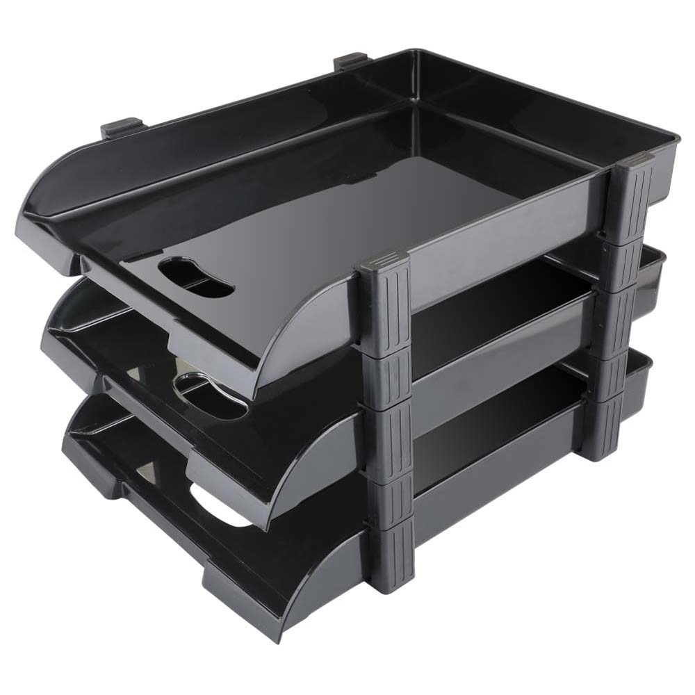 1758/U3 - Omega Office Tray - Excecutive PC set of 3