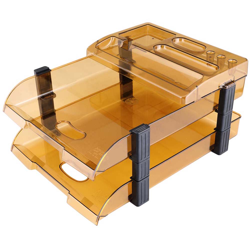 1758/UT-Omega Office Tray - Excecutive PC set of 2 w/Top