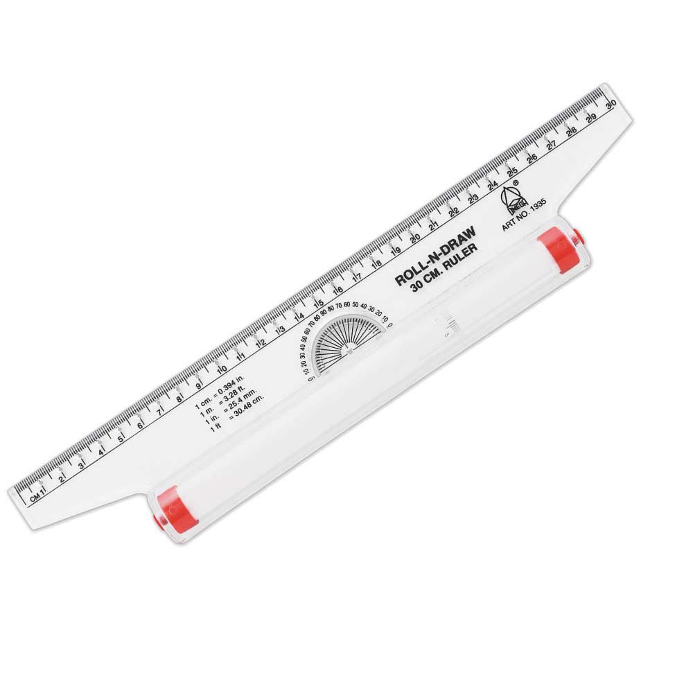 1935-Omega Ruler Roll N Draw 30 Cms