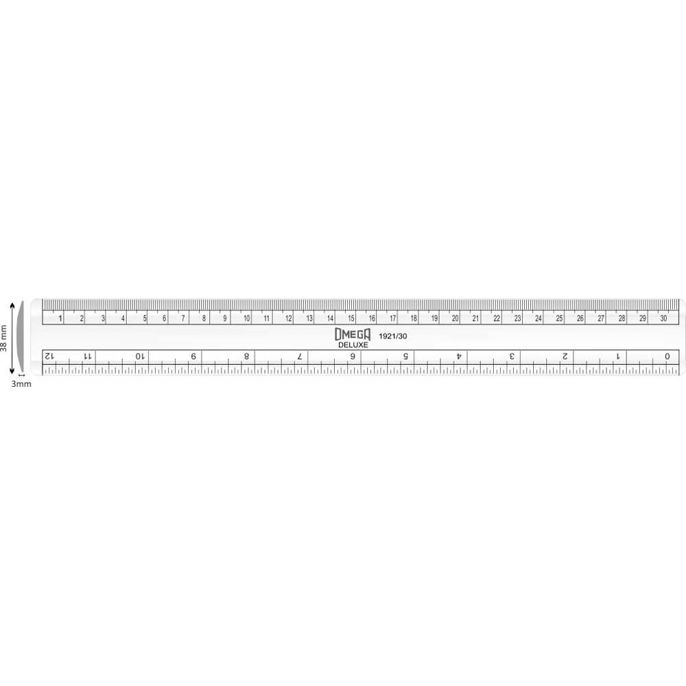 1921/30 Omega Ruler Deluxe 30 Cms