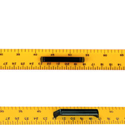 1556T Black Board Tee Square 100 cms - With Detachable Handle