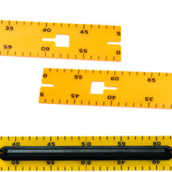 1571 Omega Folding Ruler 100 Cms