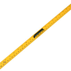 1575 Omega Black Board Ruler 100 Cms