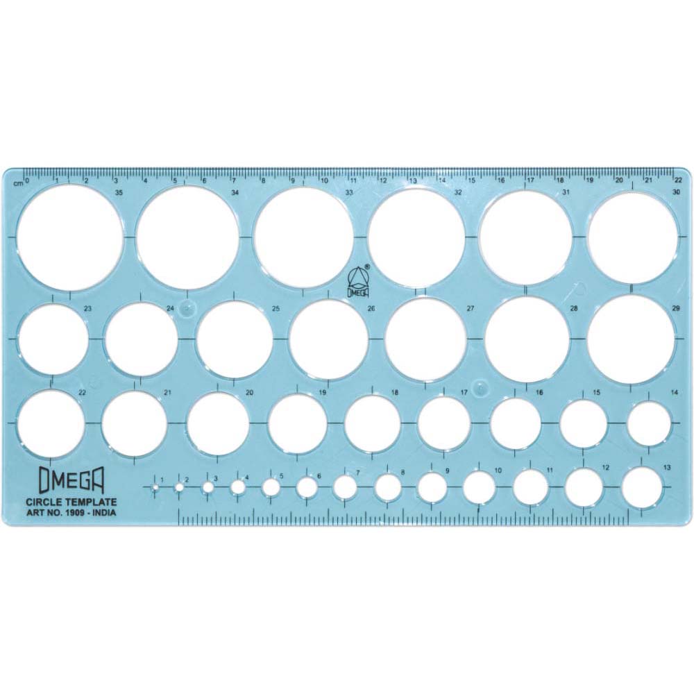 1909-Omega Circle Template