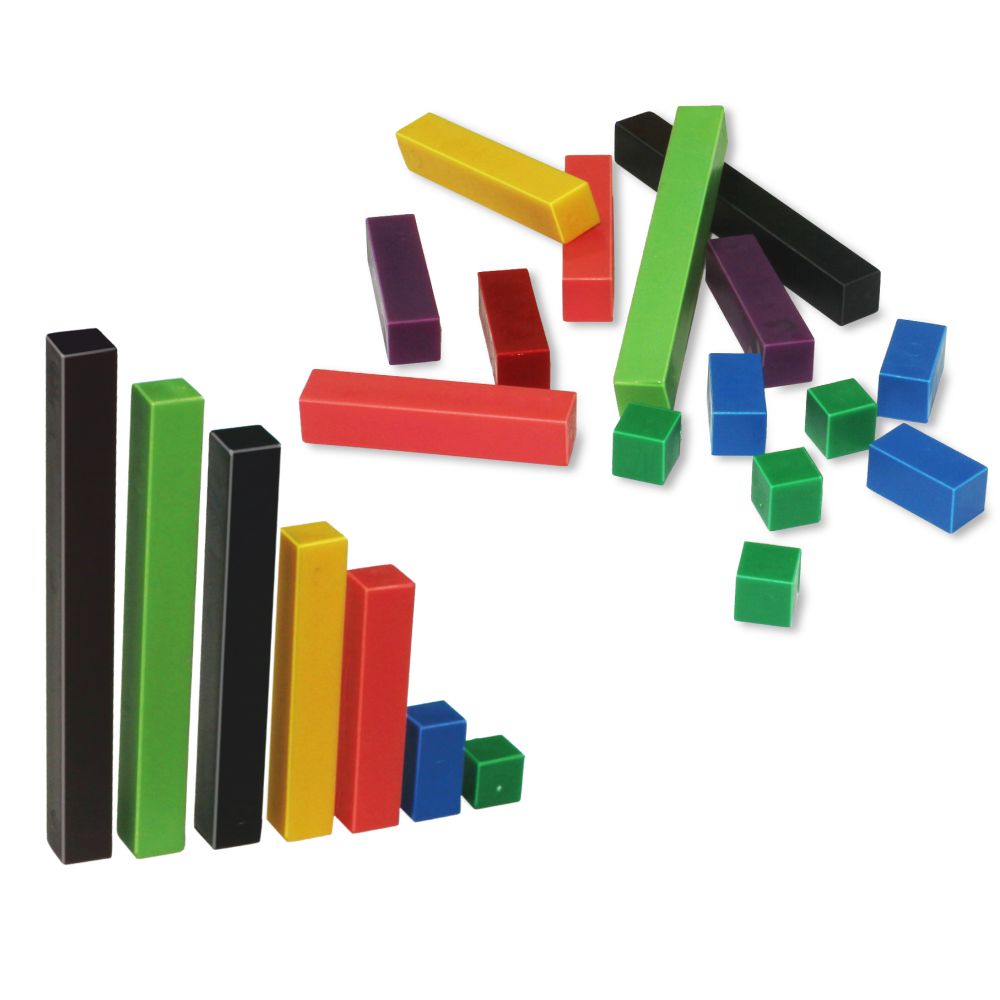 3586 Fraction (Cuisenaire) Rods